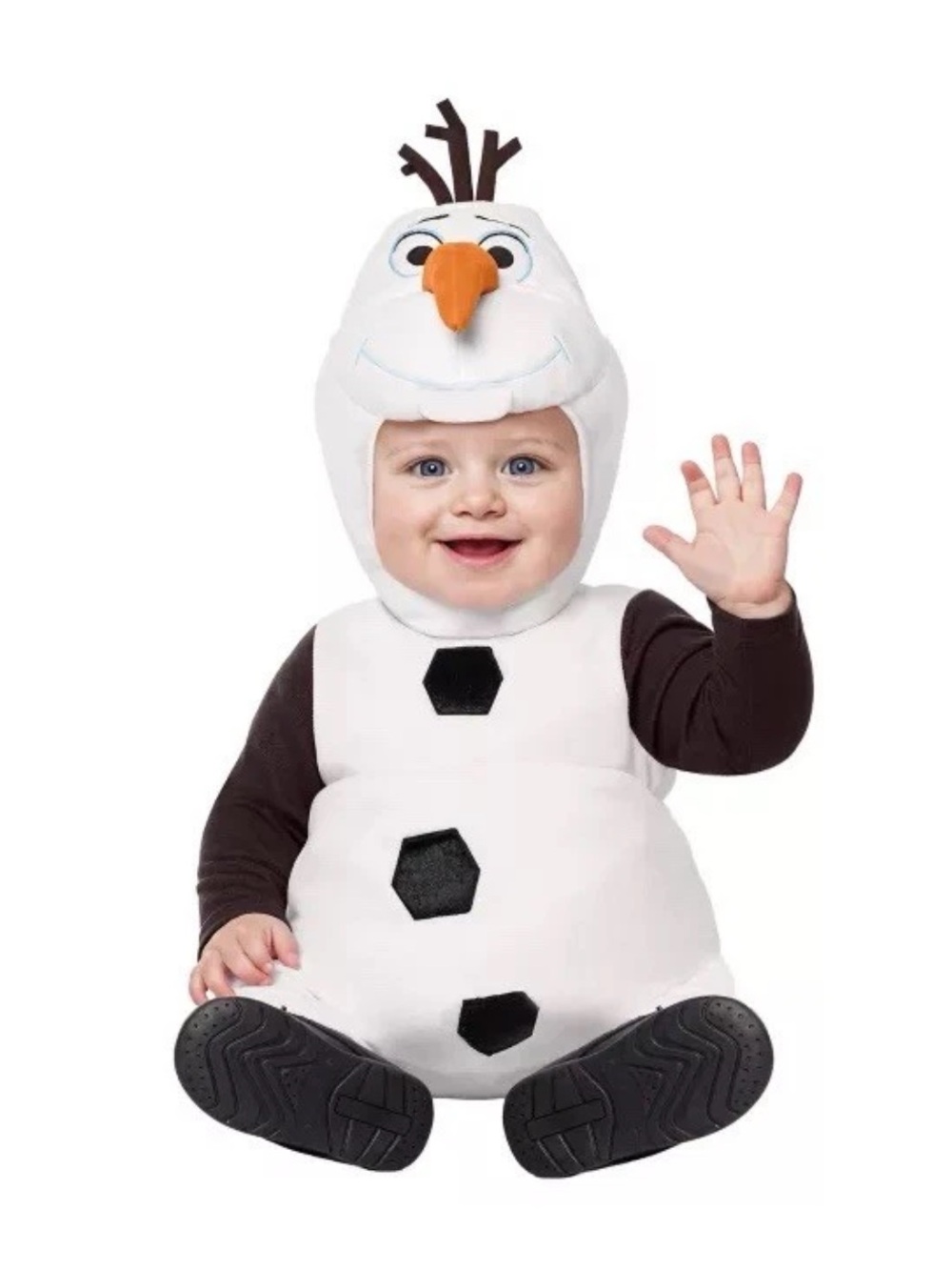 Baby Olaf Frozen Halloween Costume Infant 6-12 months New